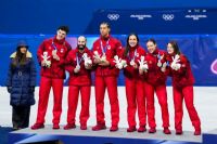 Les Sherbrookois brillent au relais mixte 2000 m aux Jeux Olympiques de Milan-Cortina